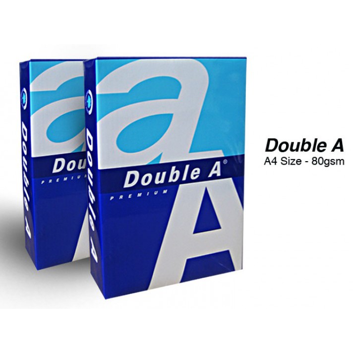 Giấy Double A a4 a5 80g giá rẻ chuyên dùng in số lượng lớn